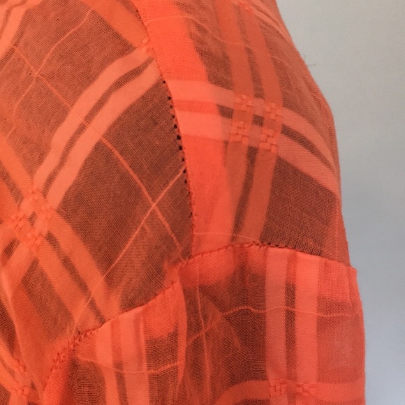 Tommy Hilfiger Sheer Swim Coverup Top, L - Picture 6 of 12